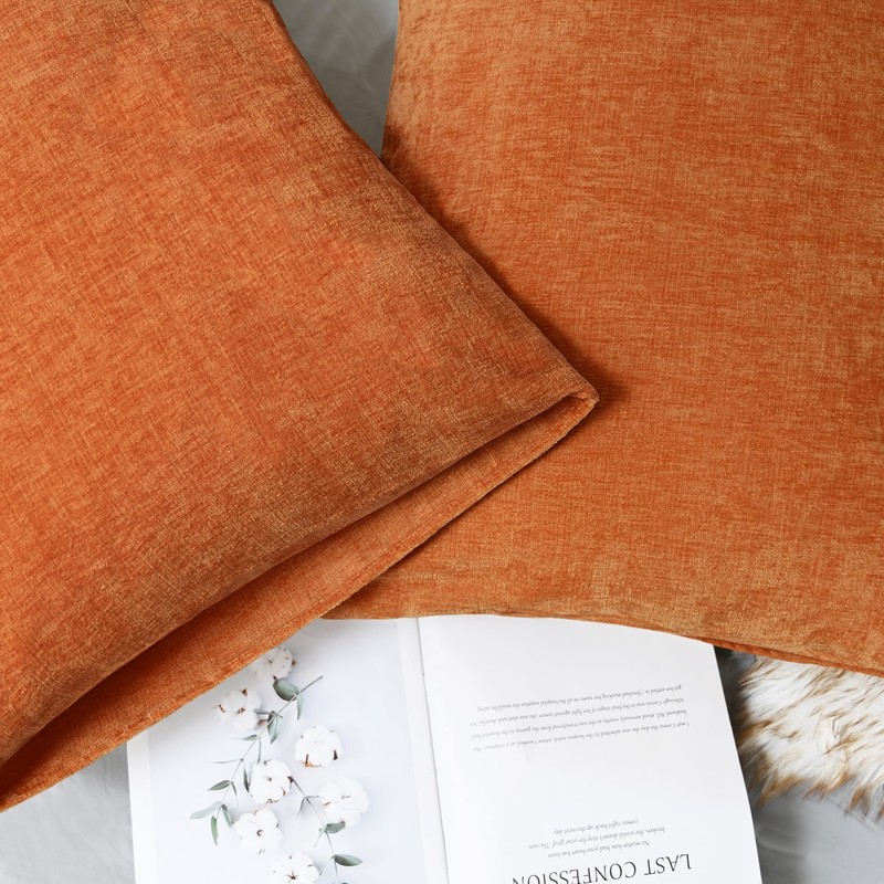 CaliTime Fall Throw Pillow Covers Decorative 20 X 26 Inches