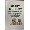 LTJP Products UK Manufactured Happy Birthday Humorous Funny Cheeky Light