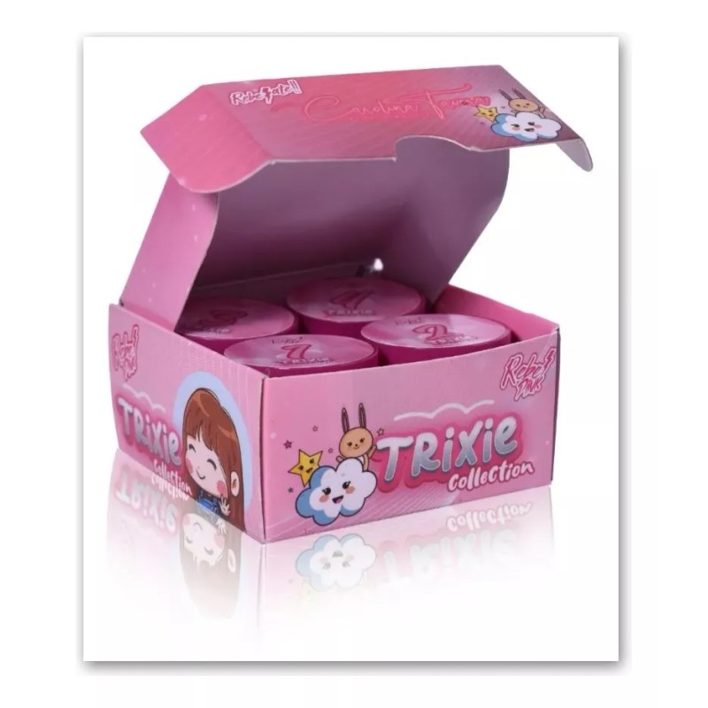 Rebel Pink Trixie De Rebel Pink Coleccion De 4 Acrilicos