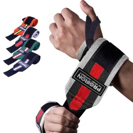 PROIRON Wrist Bandages Gym Lifting Straps Lifting Straps Strength Training Hand Bandage Wrist Wrap for Effective Training & Protection