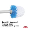 OXO Good Grips Compact Toilet Brush & Canister - Gray