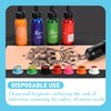 ATOMUS 200 piezas Silicon tattoo Ink Cup desechables Silicon tattoo