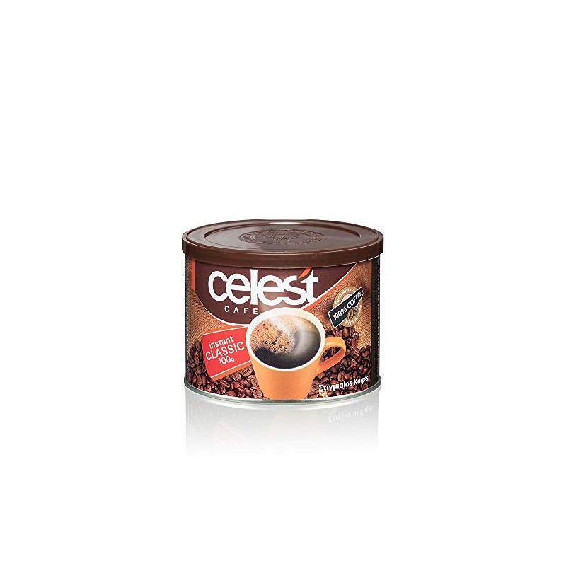 Instant Coffee Hot/Cold Cyprus Greek Frappe CELEST with Rich Aroma
