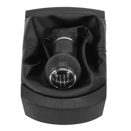 AUROLYNNE Gear Knob 5 Speed Black Compatible with Ibiza