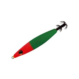 GEECRACK #008 Egi Thief Sutte No. 6 3.1 inches (78 mm), Approx. 0.8 oz (23 g), Red/Green