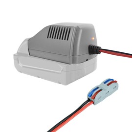 LaiPuDuo 20V to 12V Step Down Converter for Milwaukee Battery Adapter, Power Wheel Battery Adapter with Wire Terminal, Automatic Buck Converter Regulator for DIY Rc Car Toys & Rc Truck