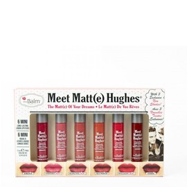 The Balm Hughes Mini Kit Vol.12 Lipstick Liquid, 6x1.2ml