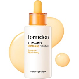 Torriden - CELLMAZING Vita C Ampoule 1.01 fl. Oz Mildly Minimizing Sagging Pores and Refining Skin Texture using 5D Vitamin C, a Seaweed Complex, and Panthenol Korean Skin Care