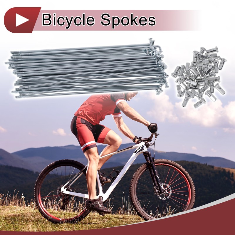 A ABSOPRO 36 Set 12G Bicycle Spokes 160mm Bike Wheel
