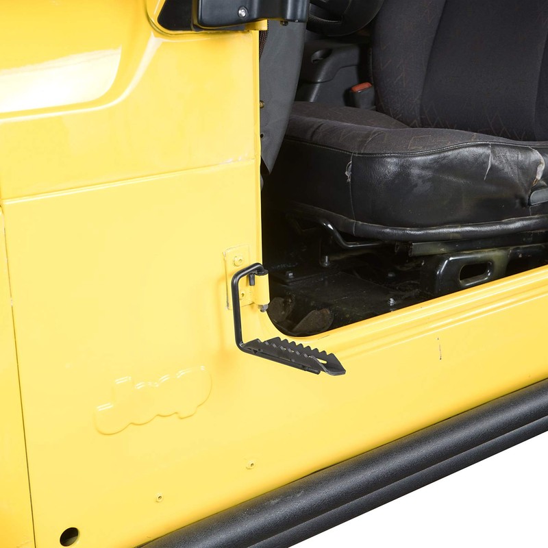 Hooke Road Wrangler - Reposapiés para puerta compatible con Jeep