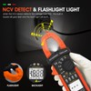 GOYERRNES Digital Clamp on Meter Multimeter, T-RMS 4000 Counts Auto-ranging