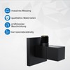 kör4u Design Angle Valve 1/2 x 3/8 Inch Matte Black
