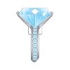 Lucky Line Key Shapes, Diamond Ring, House Key Blank KW/11,