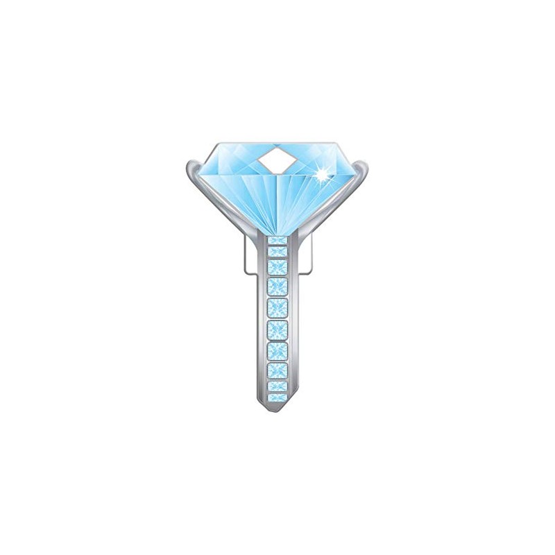 Lucky Line Key Shapes, Diamond Ring, House Key Blank KW/11,