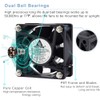 GDSTIME EC Cooling Fan 60mm x 60mm x 25mm AC