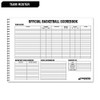 Champro Basketball Score Book (White)
