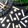 WANDIC 30 Pieces Metal Stamping Blank Pendants for Bar Charm