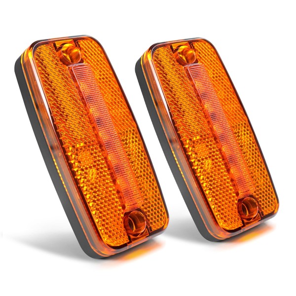Agrieyes 2 in 1 Trailer Marker Lights With Warning Lighting,