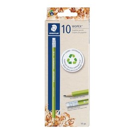 STAEDTLER Wopex Pencils, Pack of 10 Pencils, 182 CD10A6