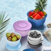 Tupperware Impressions Classic 3 Piece Food Storage Bowl Set in