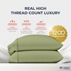 Thread Spread 100% Egyptian Cotton Pillow Cases Standard/Queen Size Set