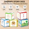 Boczif Pocket Story Dice for Kids Playing Game Dice Cubes