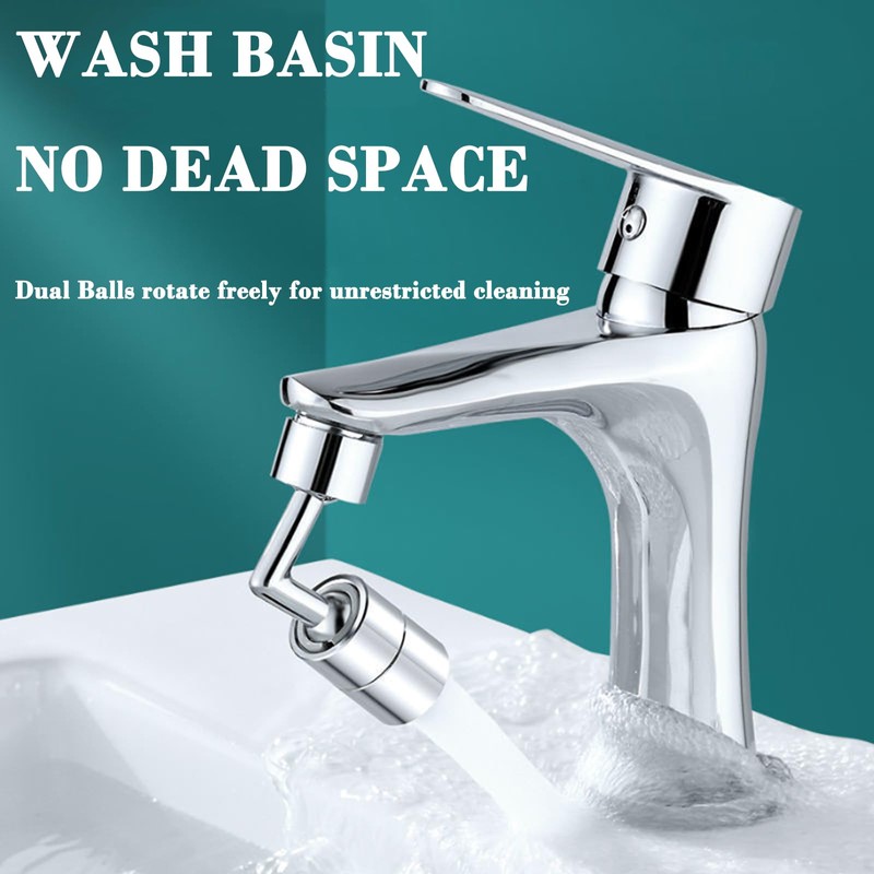 Xinlon Aerators for Taps, 720° Swivel Tap Attachment - Practical