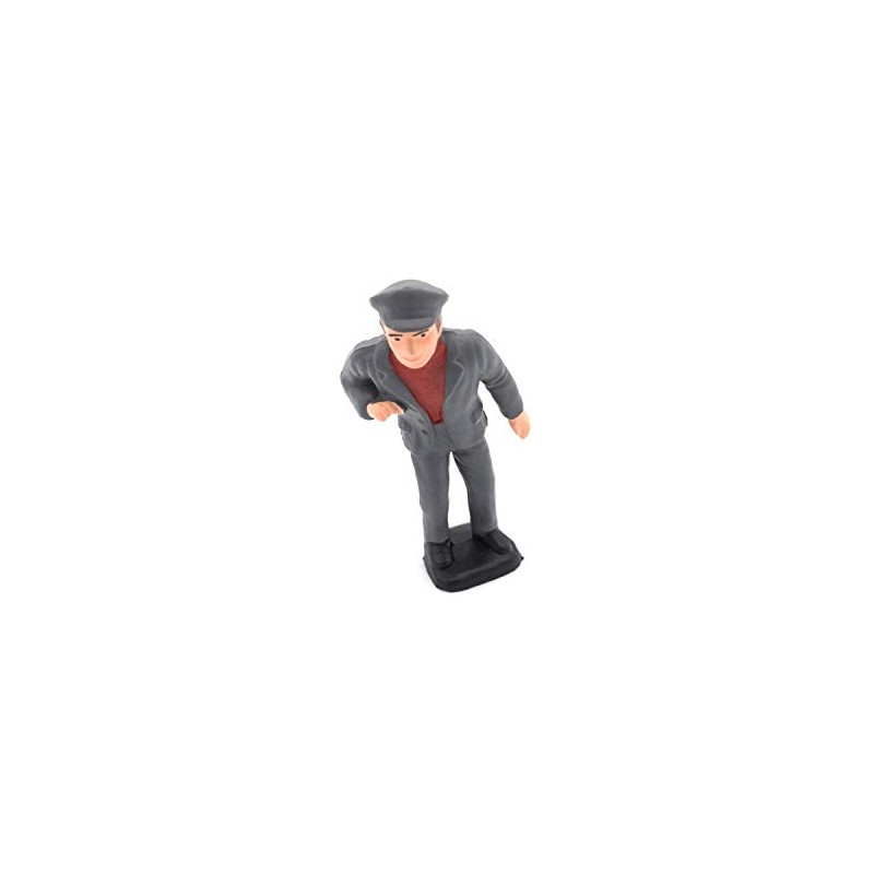 ML-Train Engine Driver Steam Train Standing Figure - for Locomotives