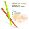6 Pack Orange Peeler Tool Citrus Fruit Opener Kitchen Cutter