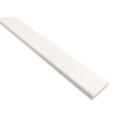 Threshold.Shop 2 x 36 inches | Double Beveled Engineered Marble Threshold for Floor Transitions (Crema Marfil)