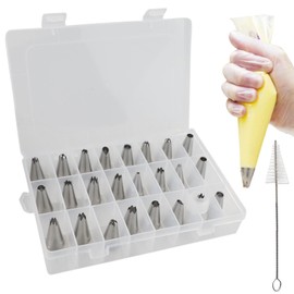 10 Professional Tips Piping Tips Piping Tips Muffin Cupcake Piping Tips 1 Cleaning Brush