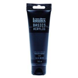 LIQUITEX Acrylic Paint Basics B-214, Iridescent Graphite, 4.0 fl oz (118 ml)