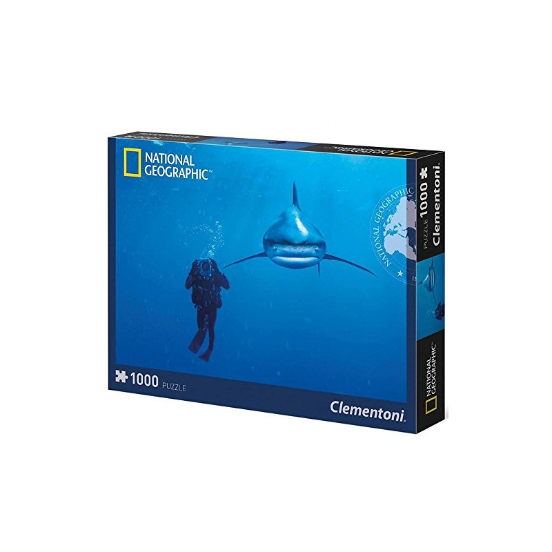 Clementoni "Whitetip Shark Puzzle (1000-Piece, Multi-Colour)