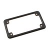 Gloss Black Motorcycle License Plate Frame