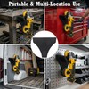 Magnetic Angle Grinder Holder & Disc Storage,No-Drill Grinder Stand