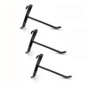 Wohegyy Gridwall Hooks 4 Inch, 50PC Stainless Steel Wall Mount