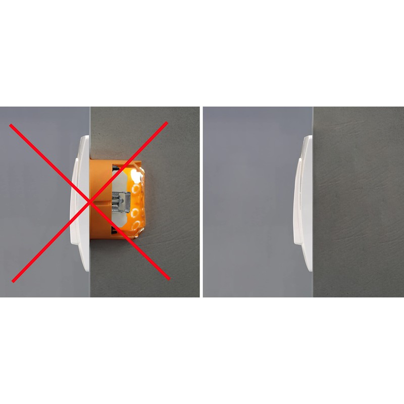 Kopp 825902002 Standard Surface Rocker for Wireless Wall Switch Electronic