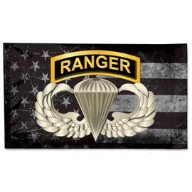 Airborne Badge Ranger Flag Indoor Outdoor Yard Decoration Flag 3x5 For Outdoors Garden Flags