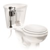 Fluidmaster 400A Anti-Siphon Universal Toilet Tank Fill Valve,Black