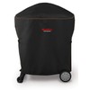 BroilPro Deluxe Grill Cover fit Weber Q 1000/2000 Grill(size as