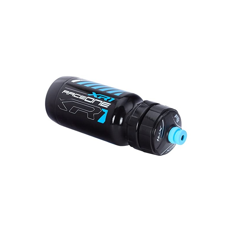 RaceOne XR1 600cc Cycling Bottle, Black/Blue, Single
