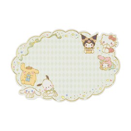 Sanrio 656518 Multipurpose Mini Card, Sanrio Characters, Present, Message Card