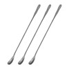 sourcing map Long Handle Spoon, 3Pcs 10.24-Inch Ice Cream Spoon,