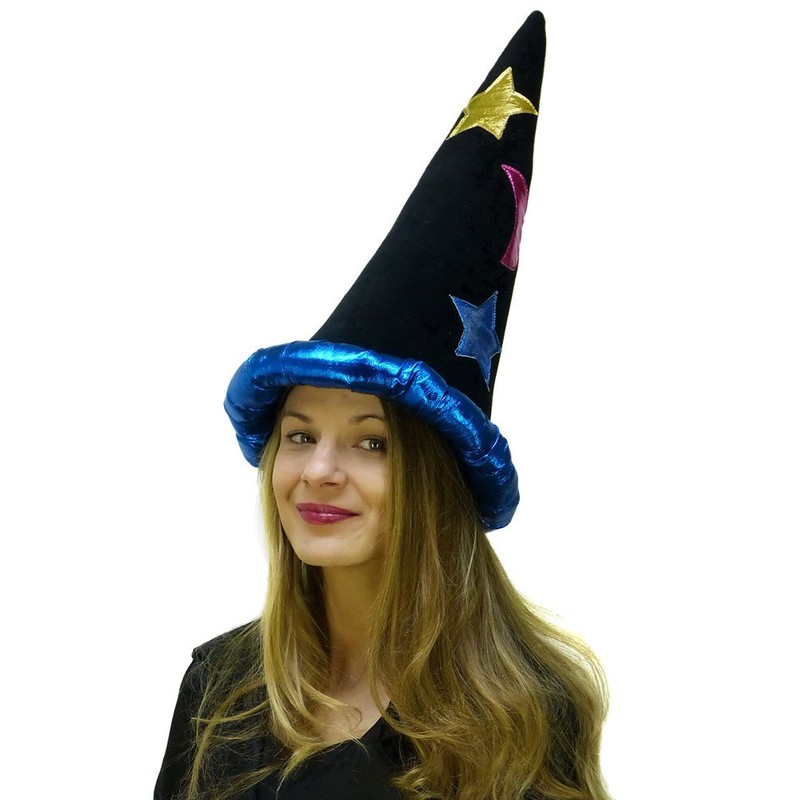 Funny Party Hats Wizard Hat - Gorro Merlin - Accesorios