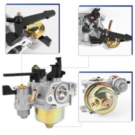 WNOOENG Carburetor with Carb Filter Kit for Coleman Powersports CT200U CT200U-EX BT200X KT196 Baja Warrior MB165 MB200 196cc 212cc 6.5hp Mini Bike & Go Kart Engine Performance Parts