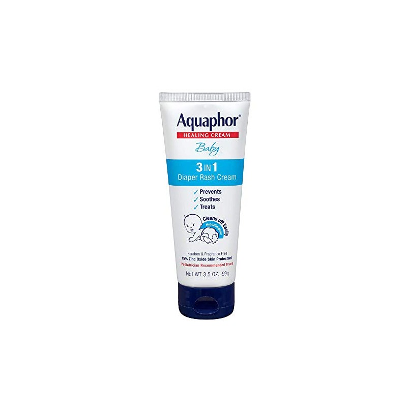 Aquaphor Baby Healing Cream 3 In 1 Diaper Rash 3.5