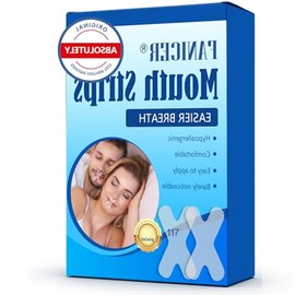119 Pcs Anti Snoring Mouth Strips,Snoring and Improved Nighttime Sleeping