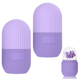 2 Stück Ice Roller,Eisroller Gesicht,Ice Roller Gesicht,Eisroller,Face Ice Roller,Reduziert Fältchen, Beseitigt Schwellungen, Strafft die Haut, Wiederverwendbar