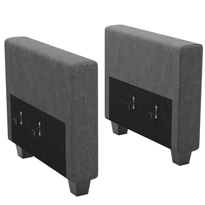 Belffin Armrest Module for Modular Sectional Sofa Couch Side Armrest