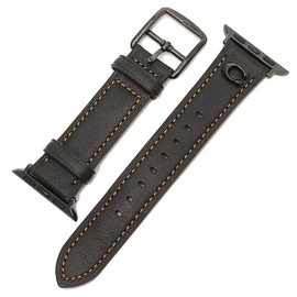 Coach 14700165 Men's Watch Strap, Replacement Band, Black, Compatible with A4